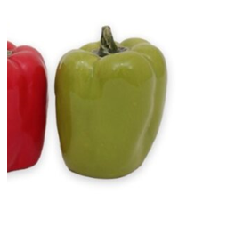 Paprika grön porslin